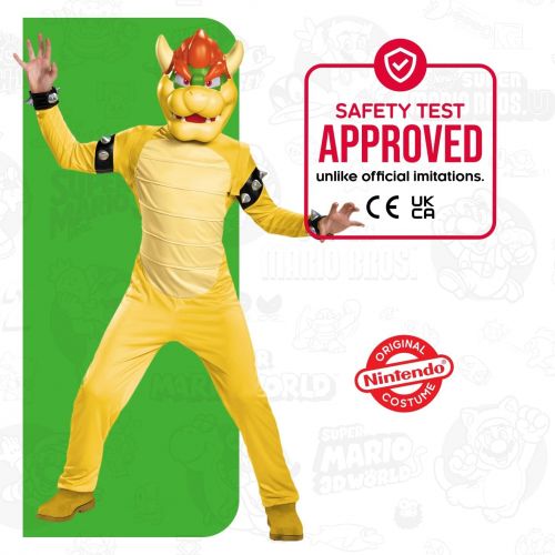  Disguise Bowser Deluxe Costume, Large (10-12)