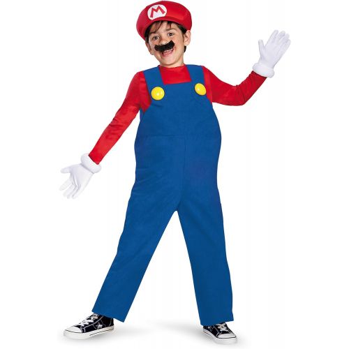  Disguise Deluxe Super Mario Bros Mario Costume for Boys