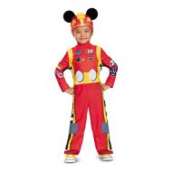 Disguise Disney Mickey Mouse Roadster Racer Toddler Boys Costume S (2T)