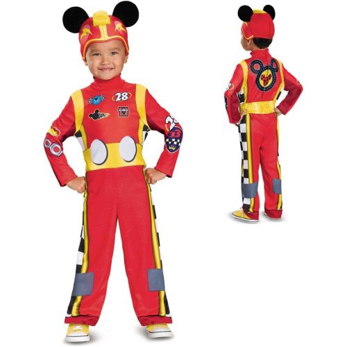  Disguise Disney Mickey Mouse Roadster Racer Toddler Boys Costume S (2T)