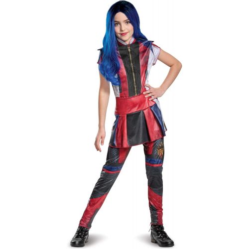  Disguise Disney Evie Descendants 3 Classic Girls Costume, Red