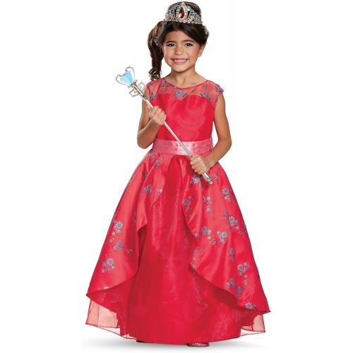  Disguise Disney Elena of Avalor Prestige Ball Gown Girls Costume