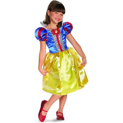  Disguise Disney Snow White Sparkle Classic Girls Costume