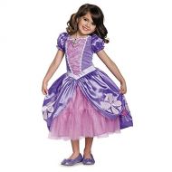 Disguise Disney Junior Sofia the First Next Chapter Deluxe Girls Costume Multi colored, L (4 6x)