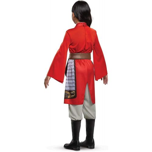  Disguise Mulan Costume for Girls, Disney Live Action Movie Hero Dress Up Character Outfit