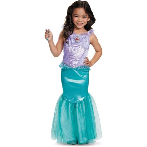  Disguise Disney Princess Little Mermaid Ariel Dress Deluxe Costume Medium 7 8