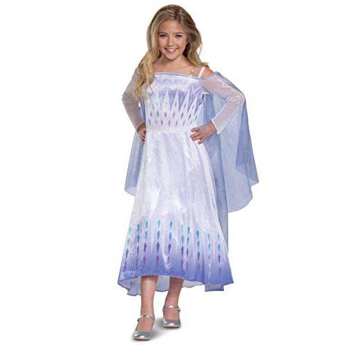  Disguise Frozen Snow Queen Elsa Deluxe Costume for Kids