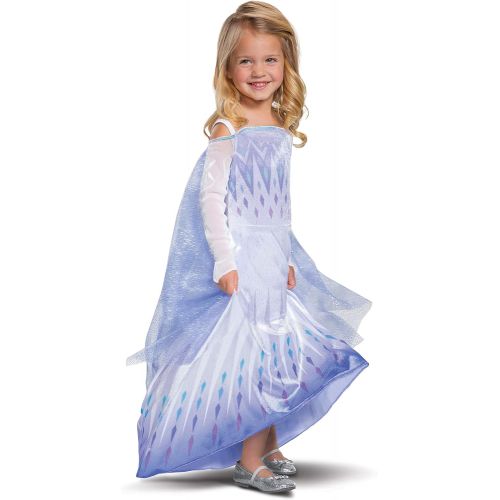  Disguise Frozen Snow Queen Elsa Deluxe Costume for Kids