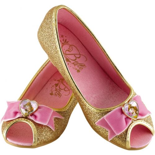  Disguise Disney Princess Belle Beauty & the Beast Prestige Shoes, 2/3 X Large