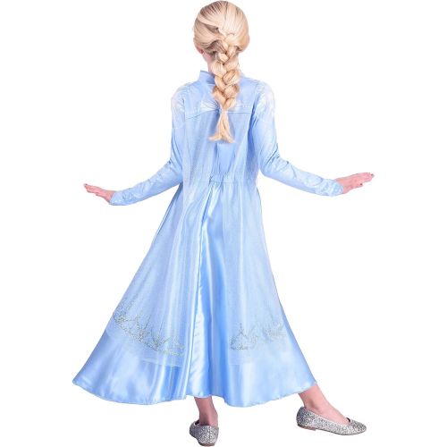  Disguise Deluxe Disney Frozen 2 Girls Elsa Costume