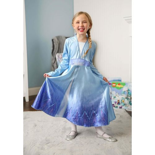  Disguise Deluxe Disney Frozen 2 Girls Elsa Costume