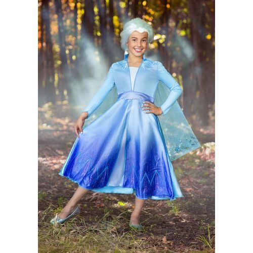  Disguise Deluxe Disney Frozen 2 Girls Elsa Costume