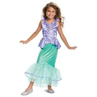 Disguise Little Mermaid Girls Ariel Classic Costume