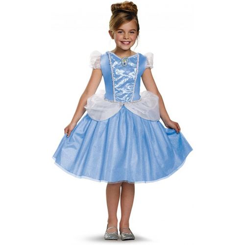  Disguise Cinderella Classic Disney Princess Cinderella Costume, Medium/7 8