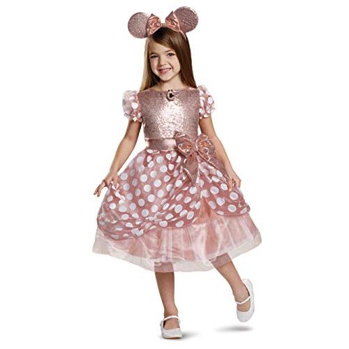  Disguise Rose Gold Minnie Deluxe Child Costume