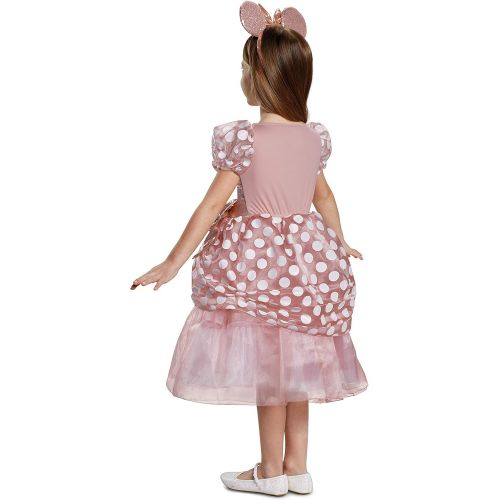  Disguise Rose Gold Minnie Deluxe Child Costume