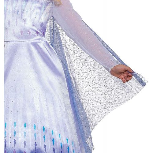  Disguise Disney Frozen 2 Elsa Costume for Girls, Classic Dress and Cape Outfit,