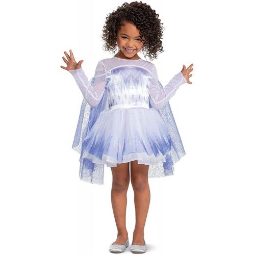  Disguise Snow Queen Elsa Costume for Girls Official Disney Frozen 2 Tutu Dress for Toddlers