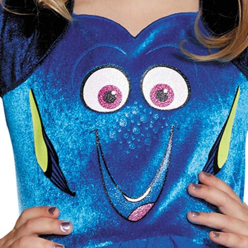  Disguise Dory Toddler Tutu Deluxe Finding Dory Disney/Pixar Costume, Medium/3T 4T