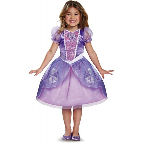  Disguise Disney Junior Sofia the First Next Chapter Classic Girls Costume Multi, L (4 6x)