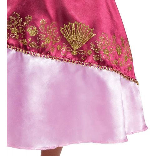  Disguise Disney Princess Mulan Costume Dress for Girls, Childrens Character Dress Up Outfit