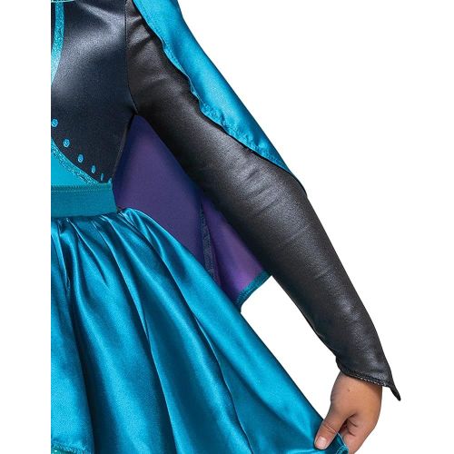  Disguise Anna Costume for Girls, Official Queen Anna Frozen 2 Tutu Dress for Toddlers