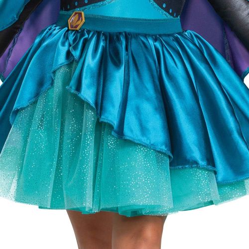  Disguise Anna Costume for Girls, Official Queen Anna Frozen 2 Tutu Dress for Toddlers