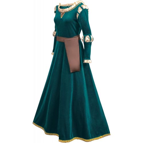  할로윈 용품Disguise Brave Womens Disney Merida Costume