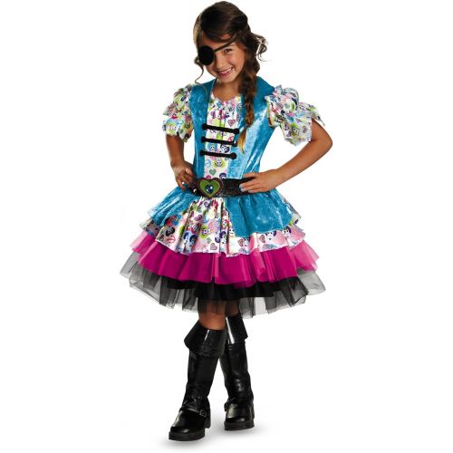  할로윈 용품Disguise Tuturiffic Playful Pirate Girls Costume, Small (4-6X)