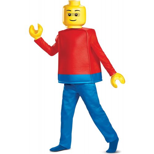  할로윈 용품Disguise Childs Iconic LEGO Man Minifigure Deluxe Costume