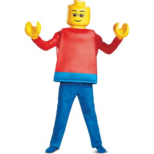  할로윈 용품Disguise Childs Iconic LEGO Man Minifigure Deluxe Costume