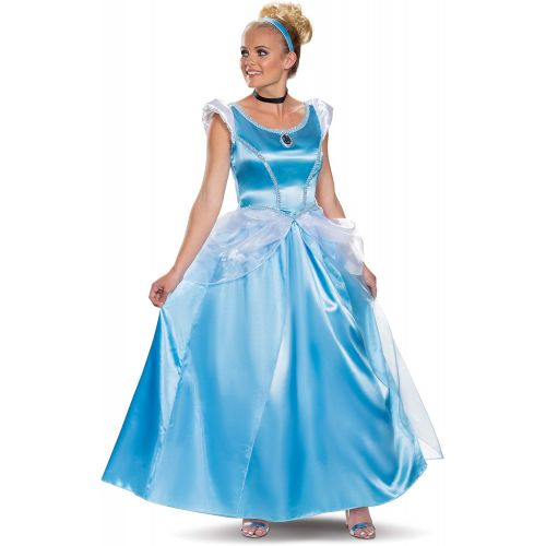  할로윈 용품Disguise Deluxe Cinderella Costume for Adults
