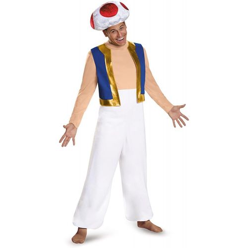  할로윈 용품Disguise Mens Toad Deluxe Adult Costume