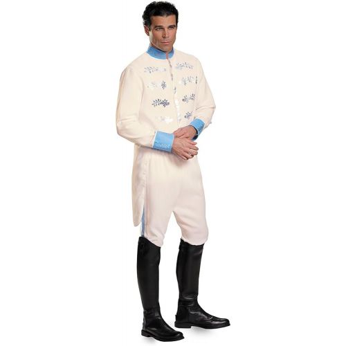  할로윈 용품Disguise Mens Prince Movie Adult Deluxe Costume, White and Blue, One Size