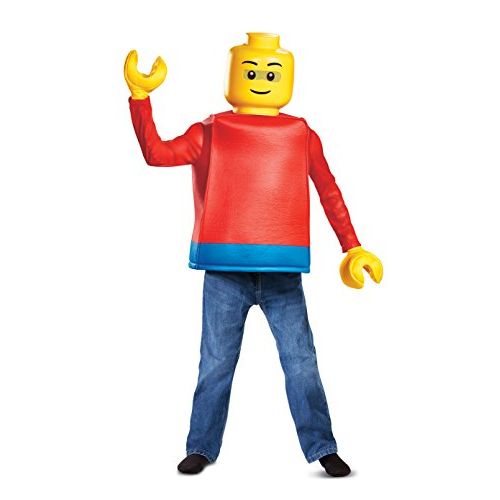  할로윈 용품Disguise Lego Iconic Classic Lego Guy Costume for Kids