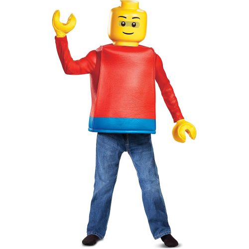  할로윈 용품Disguise Lego Iconic Classic Lego Guy Costume for Kids