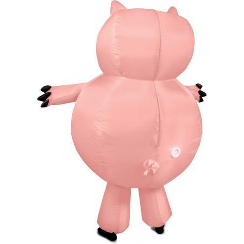  할로윈 용품Disguise Toy Story Adult Hamm Inflatable Costume Standard Pink