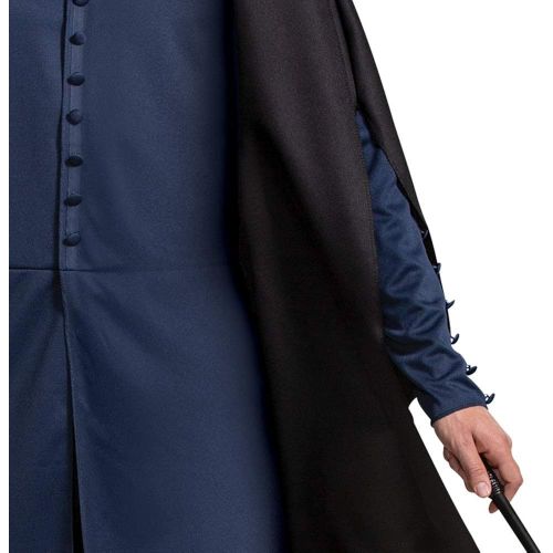  할로윈 용품Disguise Mens Harry Potter Severus Snape Deluxe Adult Costume, Black & Blue