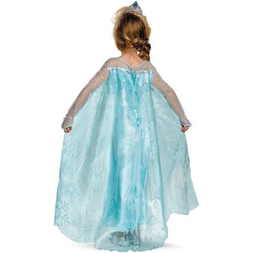  할로윈 용품Disguise Elsa Prestige Child Costume, Medium (7-8)