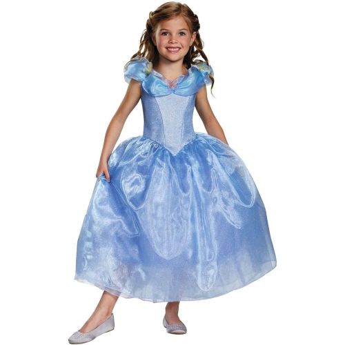  할로윈 용품Disguise Cinderella Movie Deluxe Costume, Medium (7-8)