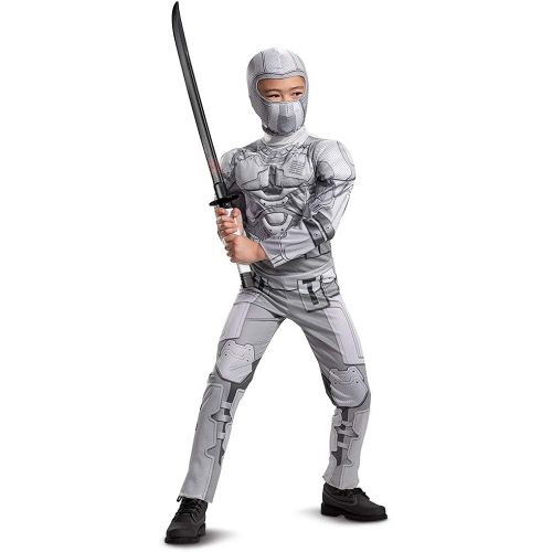  할로윈 용품Disguise Snake Eyes Movie Storm Shadow Classic Muscle for Kids