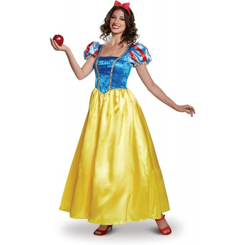  할로윈 용품Disguise Deluxe Snow White Costume for Adults