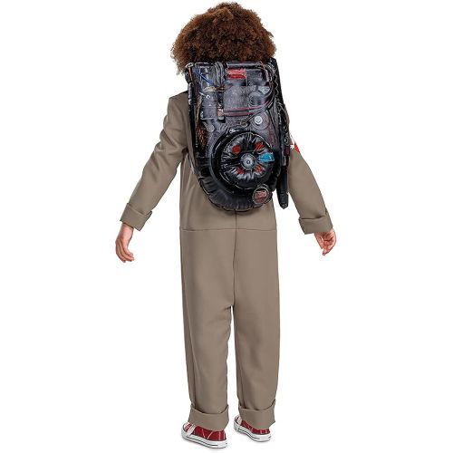  할로윈 용품Disguise Ghostbusters Costumes for Kids, Official Ghostbusters Afterlife Movie Costume Jumpsuit with Inflatable Proton Pack