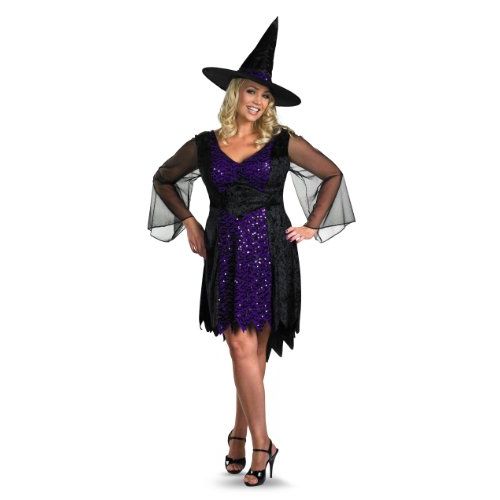  할로윈 용품Disguise womens My Brilliantly Bewitched Women Plus Size Costume