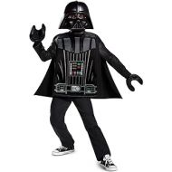 할로윈 용품Disguise Lego Darth Vader Costume for Kids, Classic Lego Star Wars Themed Childrens Character Outfit
