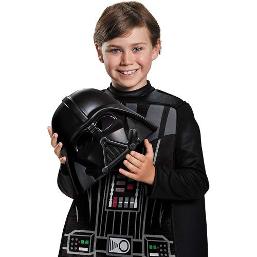  할로윈 용품Disguise Lego Darth Vader Costume for Kids, Classic Lego Star Wars Themed Childrens Character Outfit