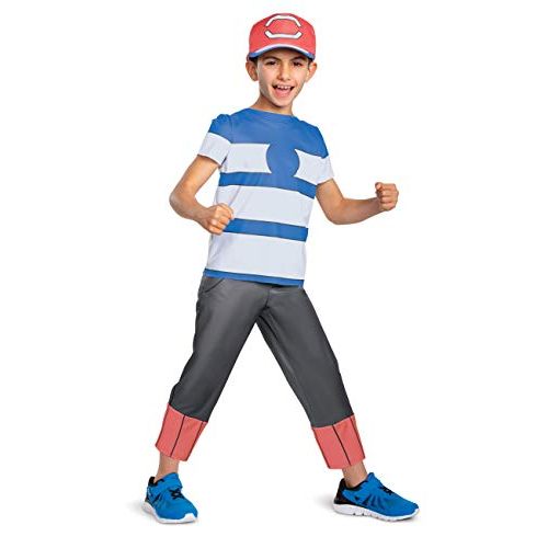  할로윈 용품Disguise Ash Ketchum Alolan Pokemon Classic Child Costume