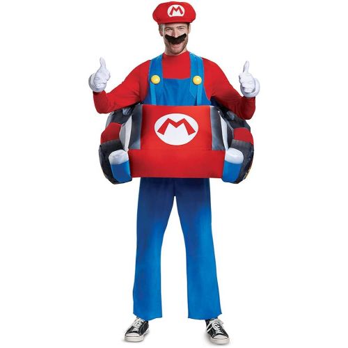  할로윈 용품Disguise Mario Kart Adult Inflatable Kart Costume