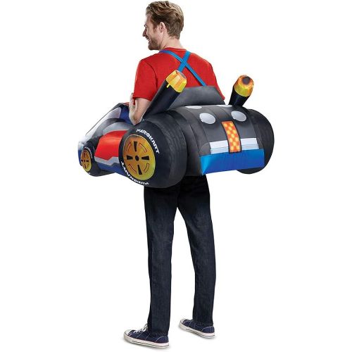  할로윈 용품Disguise Mario Kart Adult Inflatable Kart Costume