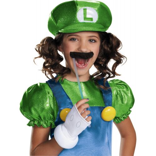  할로윈 용품Disguise Luigi Skirt Version Costume, Small (4-6x)